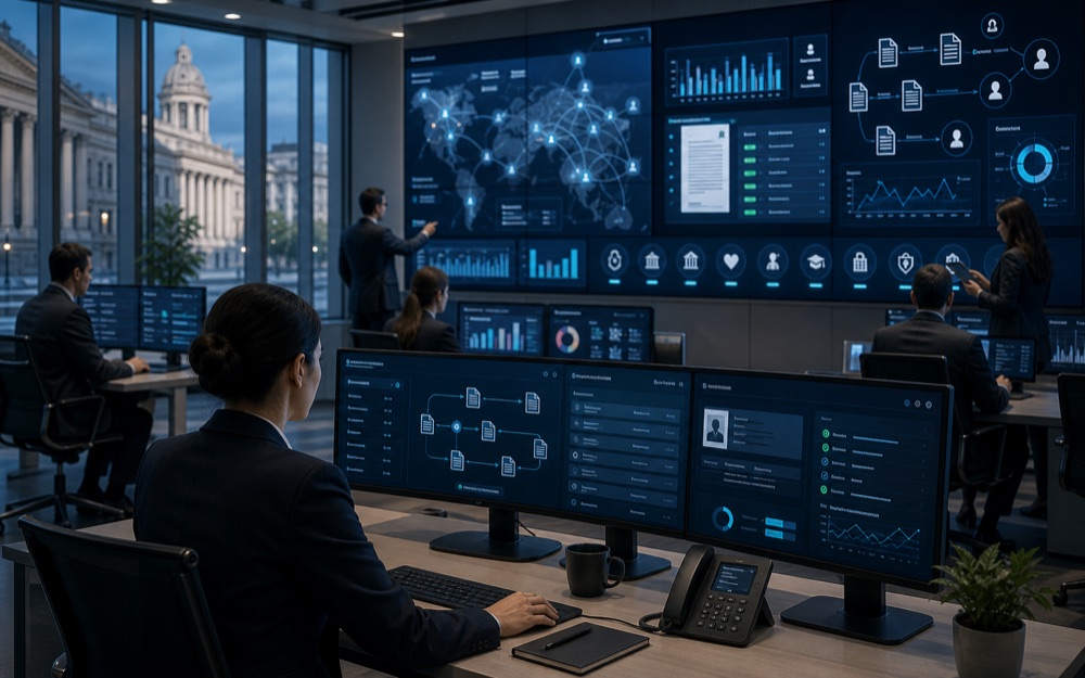 Public sector AI workflow visual